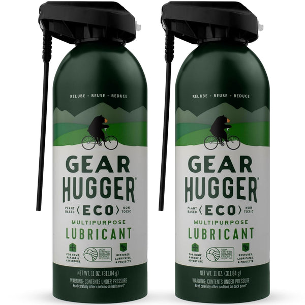 Gear Hugger Multipurpose Lubricant - Eco-Friendly (11 oz, Pack of 2), Rust