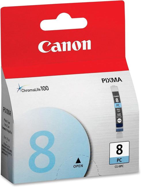 Canon CLI-8 PHOTO CYAN Compatible Ink for iP6600D, iP6700D, MP950, MP970 Printers