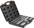 Set, 60-Piece T6-T70, TT6-TT70, TP8-TP60, E4-E24, S2 1/4 3/8 1/2 VEVOR Torx Bit Socket and External Torx Socket Alloy
