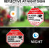 36" 12"x12" 2 Faittoo Security Sign Video Surveillance Sign with Stake for Outside, Rust Free Heavy Aluminum