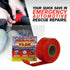 Bond It Rescue Tape, 1" x 12', Black, Self-Fusing Silicone for Emergency Plumbing, Waterproof, 950PSI, Made in USA