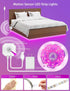 Closet 9.84ft MATICOD Motion Sensor Lights Indoor Under Bed RGB LED Light Strip With APP Control - Night Lights