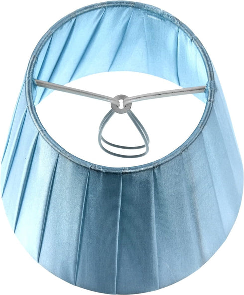 5. 5X3. 5X4. 9 inch, Home Decor Cloth Lamp Shades Fabric Lampshade Clip- On Natural Linen Hand Crafted Lampshade