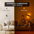 10-Color Kids,180 Gift-2 Pack Briignite Night Lights Plug into Wall, Changing RGB Night Light for Rotatable Plug