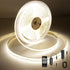 AXMOTUT COB LED Strip Light with Remote, Dimmable 16.4FT/5M Flexible High Density