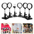 6pcs Set Didiseaon Optical Experiment Kit for Science Classroom Physics Teaching Including Plane Mirror, Convex
