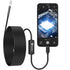 USB C Endoscope Inspection Snake Camera, 5.5 mm Waterproof Borescope for iPhone and OTG Android Phone, 16.4 Ft Cord