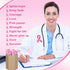 Yeaqee 100 Pcs Pink Breast Cancer Awareness Pen | 0.7 mm Black Ink Cancer Awareness Ribbon Pen with Rubber Grip