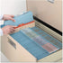Smead Classification File Folder - 1 Divider, 2" Expansion, Letter Size, Blue, 10 per Box (13701)