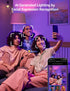 Lepro B1 AI Smart Light Bulbs, WiFi & Bluetooth RGBWW Color Changing LED Bulb, 4 Packs