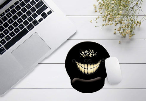 We're All Mad Here Computer Mouse Pad