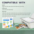 ZIPRINT Remanufactured 61 Ink Cartridge Replacement for HP Ink 61 61XL Combo Pack, 2 Pack