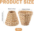3 Horsetail 1.6 inch PCS Clip-On Chandelier Lamp Shades Cone Lamp Shades Replacement Clip on Lamp Shade for Floor Lamp
