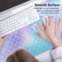 QIYI Multifunctional Office Desk Pad, Water-Resistant PU Leather Mouse Pad, Large Desk Organizer Mat, Mermaid Scales
