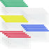 Small Zipper Plastic Envelopes - BOPART 30Pcs Clear Pencil Pouch with Label Pocket - 9x4.7 Inches
