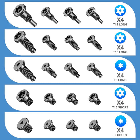 CTYUKHS 20Pcs 2/3/4/Pro 2, Security Screws for Camera Doorbell Screws Replacement with Video Doorbell