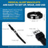 8 inches Medical Bracelets for Men Women with QR Code Medical Alert ID Bracelets for Sport Travel - Silicone Waterproof