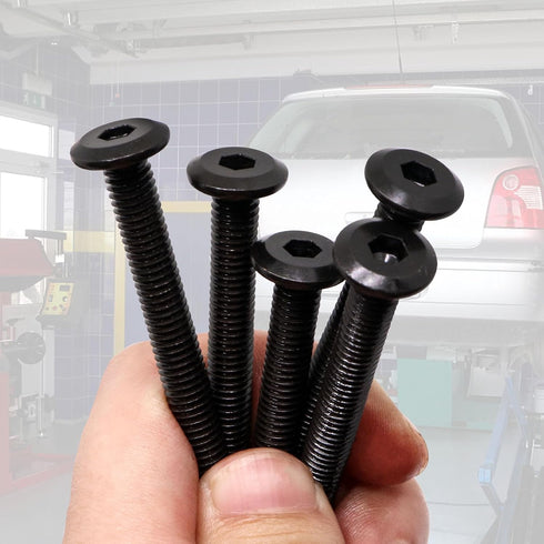 GDFYMI Set, (70-Set M615mm/25mm/35mm/45mm/55mm/65mm/75mm) Crib Screws Replacement Delta Crib Screws Hex Socket Cap