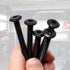 GDFYMI Set, (70-Set M615mm/25mm/35mm/45mm/55mm/65mm/75mm) Crib Screws Replacement Delta Crib Screws Hex Socket Cap
