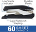 Swingline Omnipress 60 Stapler, 60 Sheet Capacity, Press Anywhere for Easier Use, Black/Gray (5000590A)