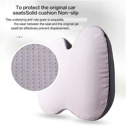 GENTERUN Tailbone Orthopedic Memory Foam Prostate Cushion - Non-Slip & Sciatica Pain Relief for Chair & Car Seat(E)