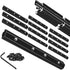 12pcs 4040 Straight Connector Corner Bracket Joint Plate, T-Slotted Accessories with Screws for 4040 Aluminum Profile