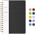 Spiral Notebook, 6.10" x 8.19", College Ruled Journal with Inner Pockets, PU Leather Cover, 160 Pages