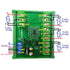 Temperature Sensor Module 4ch PT100 RTD RS485 Board, RTU Resistance Collector PTA8C04 with Rail Housing