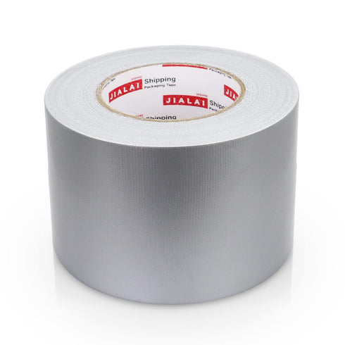 4 Inch Silver Duct Tape, Industrial Grade 4 inches x 55 Yards, Heavy-Duty Waterproof