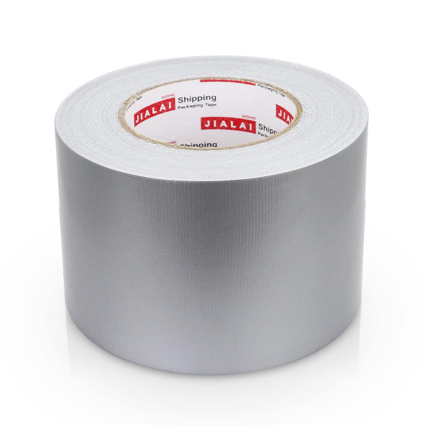 4 Inch Silver Duct Tape, Industrial Grade 4 inches x 55 Yards, Heavy-Duty Waterproof