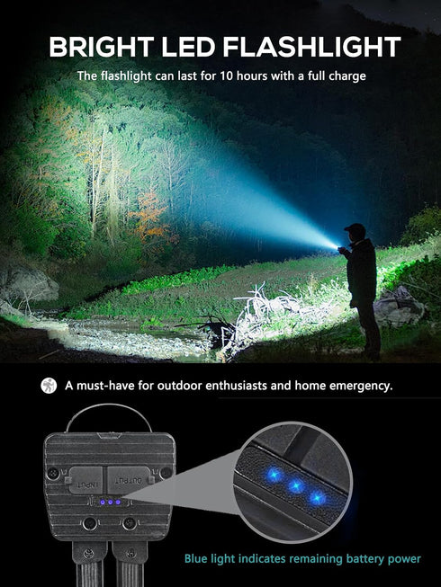 180 Gym Lamp, Portable Gym Lighting for Posing, Magnetic Work Light Rechargeable, Gift for Men/Women, Rotate Foldable