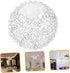 Hemobllo Ball Glass Lampshade Replacement for Pendant Lights Stylish Wire Design Easy to Install for Chandeliers