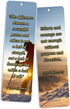 NewEights Adventure Inspirational Quotes Bookmarks 12-Pack, Stocking Stuffers for Church Ministry Supplies