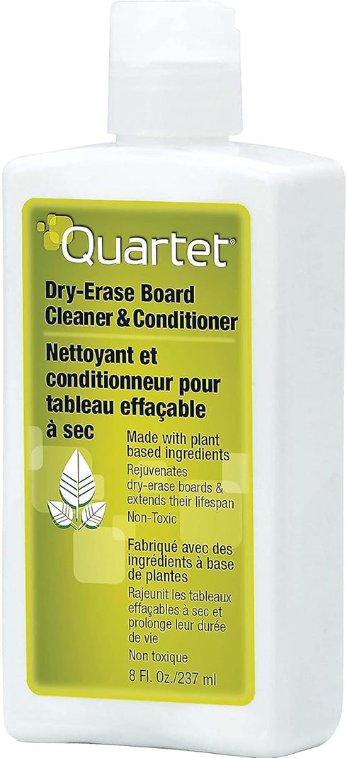 551 8 oz Quartet Whiteboard Conditioner/Cleaner for Dry Erase Boards, Bottle