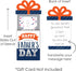 Set 8 Big Dot of Happiness Happy Father's Day - We Love Dad Party Money and Gift Card Sleeves - Nifty Gifty Card