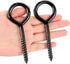 YGAOHF 5 Inch Heavy Duty Eye Hooks, 500 LBS Capacity, Large Stainless Steel Eye Hooks for Indoor/Outdoor Use