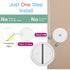 Wireless Remote Control Outlet Plug, 15A Remote Switch, 656ft RF Range for Indoor Lights, Appliances, White