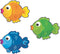 Fun Express Bulletin Board Cutouts - Fish - 48 Pieces - VBS Vacation Bible School Supplies/Decor - Educational and Learning Activities for Kids by Fun Express