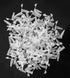MUHWA 1000pcs PCR Tube with Flat Cap, 0.2 ml Microcentrifuge Tube, 0.2ml PCR Reaction Tube