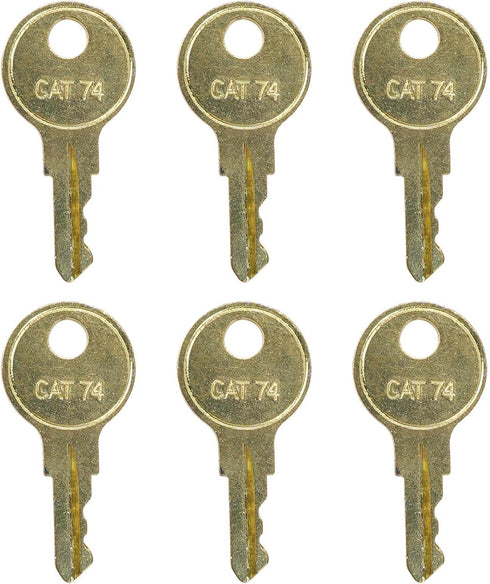 Dispenser Keys CAT74 for 33043 Toilet Paper Towel Janitor Cat 74 Dispenser