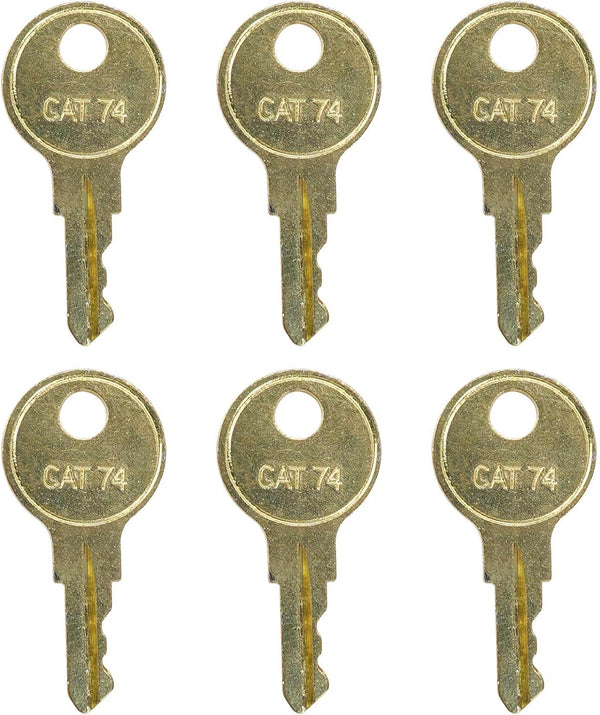Dispenser Keys CAT74 for 33043 Toilet Paper Towel Janitor Cat 74 Dispenser