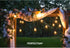 PERFECTDAY G40 25 Bulbs 27 Solar String Lights, Shatterproof LED Solar String Light Outdoor Umbrella Lights with - Ft