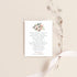 5.5x4.25 Sympathy Acknowledgement Cards, Personalized Funeral Thank You Cards with Poem and Pink Flowers - Flat