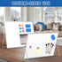 Grtard 18''x14'' Magnetic Dry Erase Board with Stand, Double-Sided Large Easel for Kids Drawing and Home Use