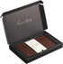 Classic Leather Notebook Journal, Softcover, Cacao Brown, Large (5.4" x 8.5"), 234 Ruled Pages