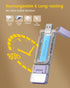 Glocusent Extendable Book Light, 5 Enhanced Brightness & 3 Colors, USB Rechargeable Reading Light