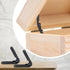 4 180 9" Pcs Degree Rotatable Support Hinges, Folding Lid Support Hinges for Furniture Cabinet Cupboard Box Jewellery