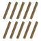 uxcell 10pcs Fully Threaded Rods 1/4x1-1/2, Carbon Steel for Furniture Garden Railing Mounting Assembly