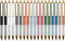 Linbsunne 18-Count Black Ballpoint Pens, Medium Point 1mm with Super Soft Grip for Men and Women