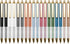 Linbsunne 18-Count Black Ballpoint Pens, Medium Point 1mm with Super Soft Grip for Men and Women